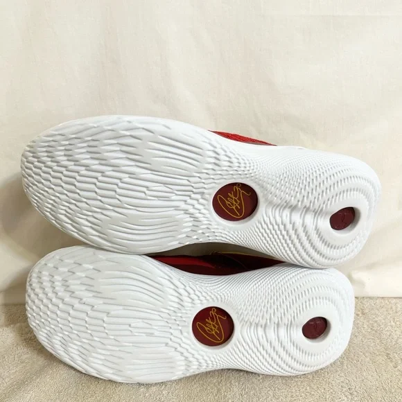 Under Armour Curry 11 Bruce Lee Fire red/yellow size 9.5 MEN’S BASKETBALL SHOES - Picture 7 of 9